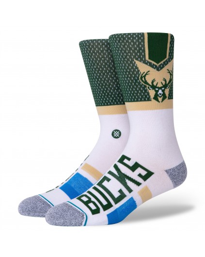 Calcetin Shortcut 2 Milwauke Bucks