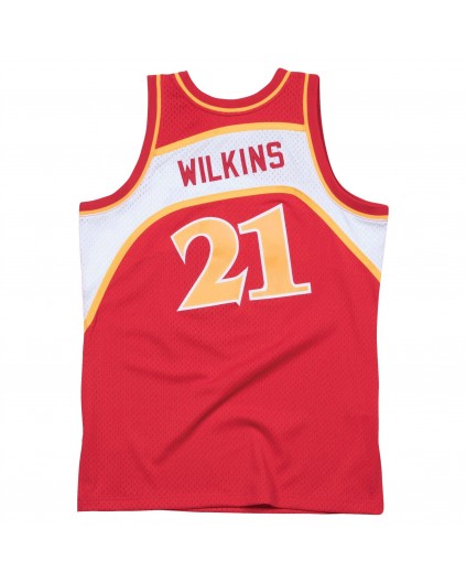 Camiseta NBA Hardwood Classics Swingman Dominique Wilkins en Atlanta Hawks
