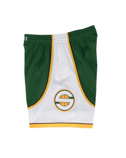 Pantalón Swingman Hardwood Classics Mitchell & Ness NBA Seattle Supersonics