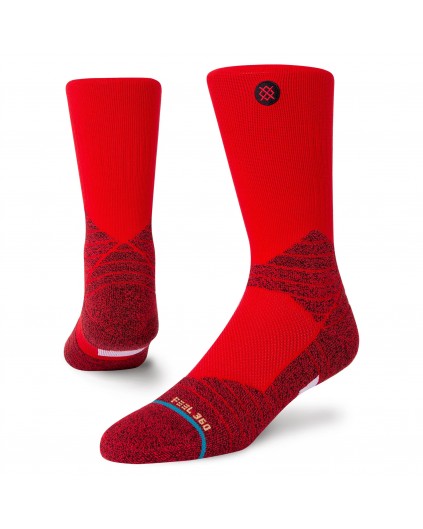 Calcetín Oficial Stance Icon Crew Rojo