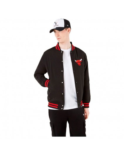 Chaqueta Bomber NBA WordMark New Era Chicago Bulls