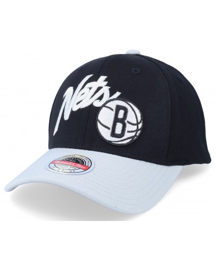 Gorra NBA Snapback M&N Arched Script Brooklyn Nets
