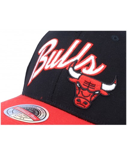 NBA Snapback M&N Arched Script Chicago Bulls