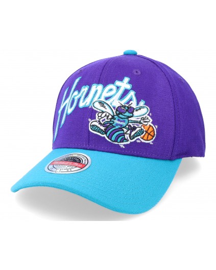 Gorra NBA Snapback M&N Arched Script Charlotte Hornets