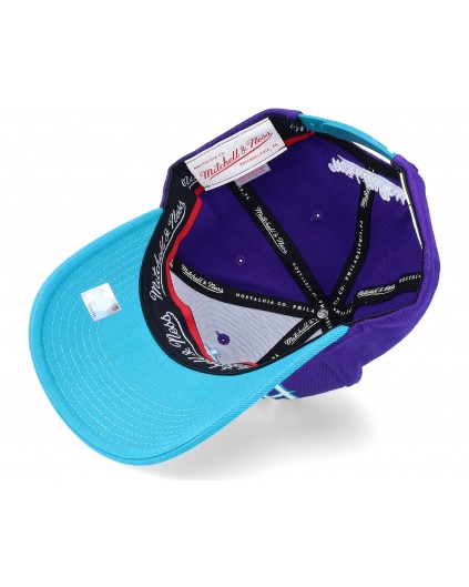 Gorra NBA Snapback M&N Arched Script Charlotte Hornets