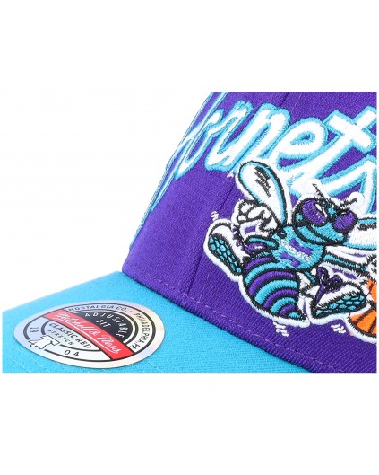 Gorra NBA Snapback M&N Arched Script Charlotte Hornets