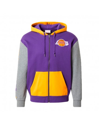 Sudadera NBA Full Zip Fleece Los Angeles Lakers