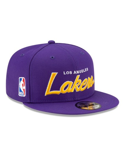 Gorra New Era 950 NBA Script Up Los Angeles Lakers