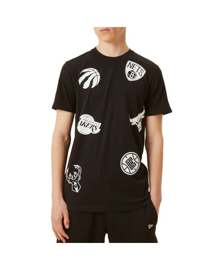 Camiseta NBA New Era Multi Team Logo