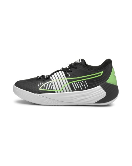 Zapatilla de Baloncesto Puma Fusion Nitro Black Fluor