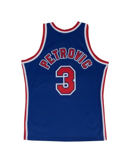 Camiseta NBA Swingman Drazen Petrovic New Jersey Nets