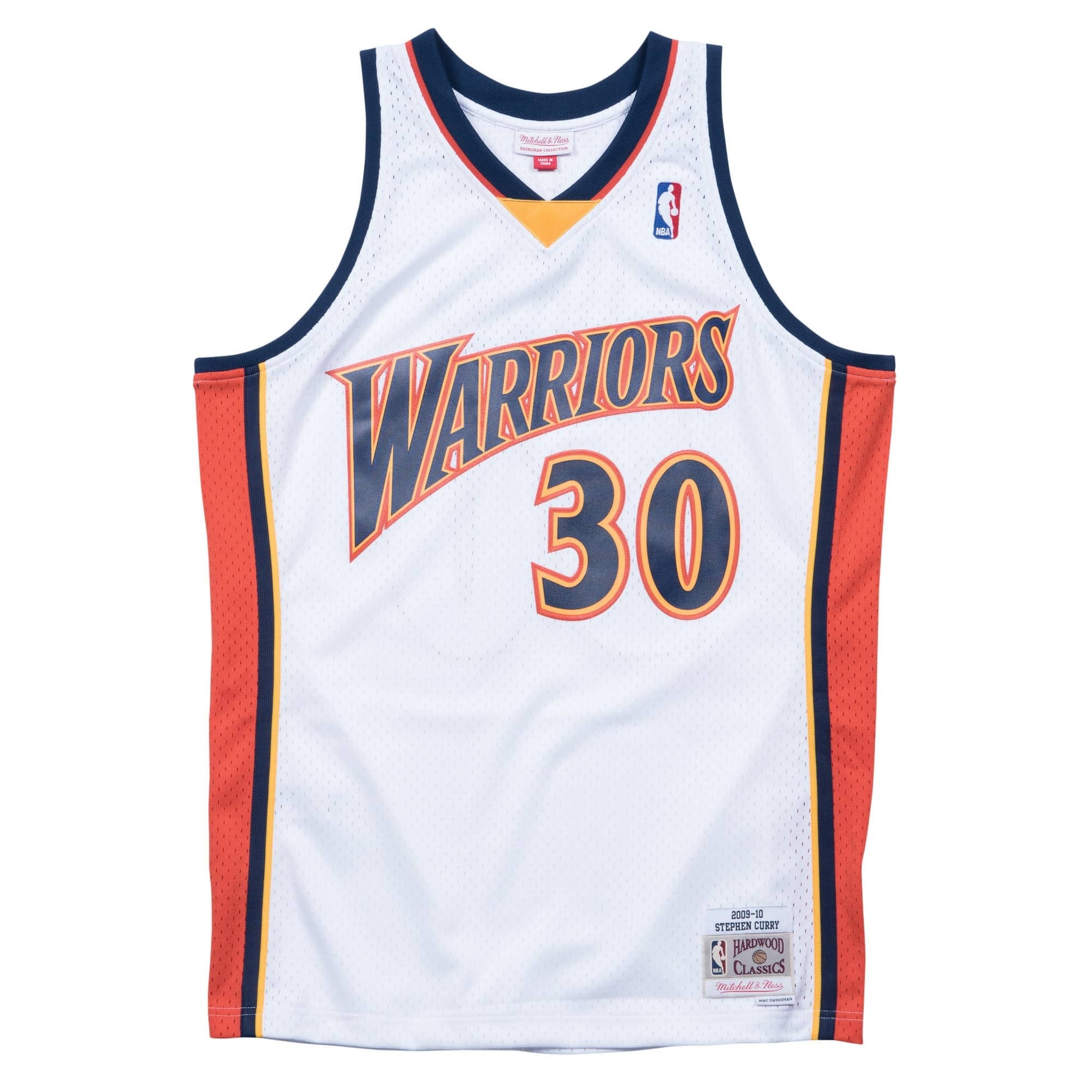 Swingman NBA Stephen Curry Golden State Warriors Blanca