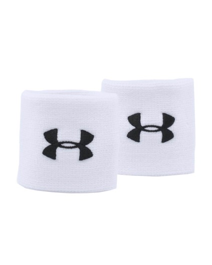 Muñequeras Under Armour Blancas