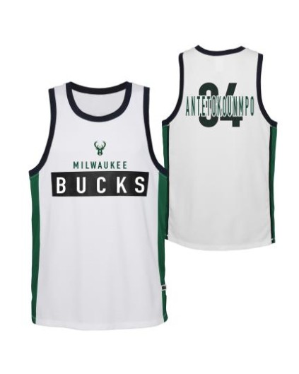 Camiseta Niños Top NBA Giannis Antetokounmpo Bucks