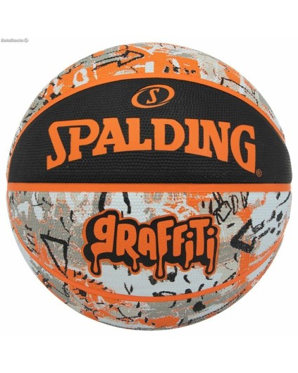 Balón Spalding Graffiti Naranja