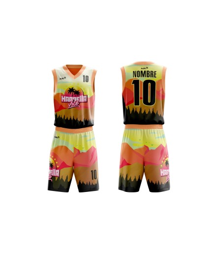 Equipación Baloncesto Personalizada Sublimada
