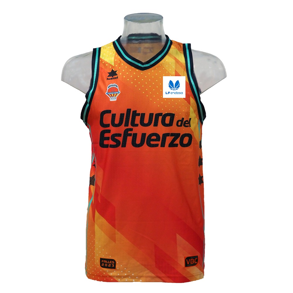 Camiseta Baloncesto Femenina Valencia Basket 1ª LFEndesa 22-23