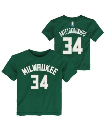 Camiseta NBA N&N Antetokounmpo Milwaukee Bucks