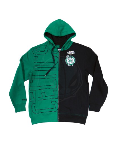 Sudadera NBA Full Zip Play By Play 2.0 Boston Celtics