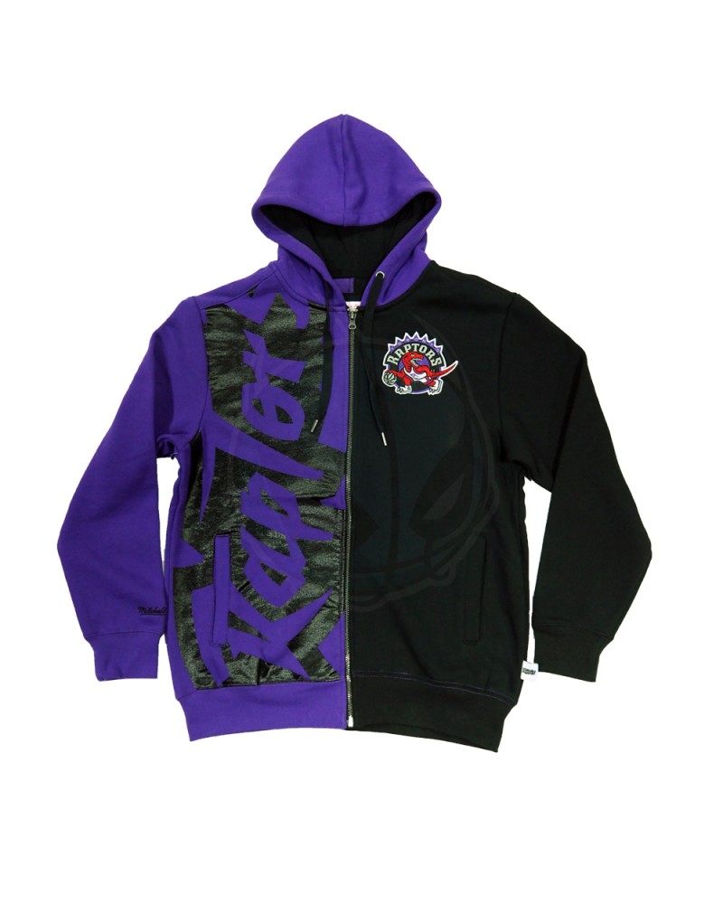 Mitchell & Ness- nba substantial fleece hoodie Toronto Raptors