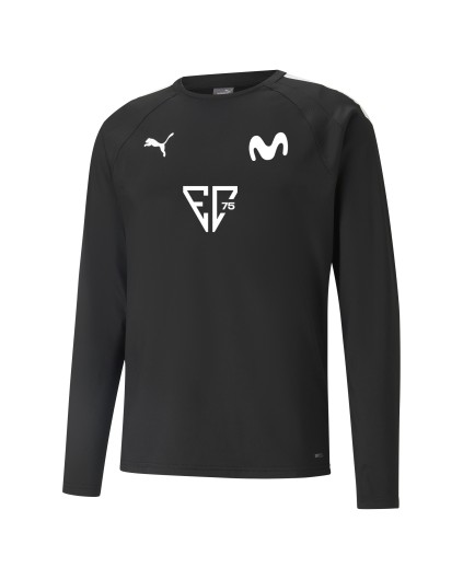 Sudadera Ligera Entreno Movistar Estudiantes Negra