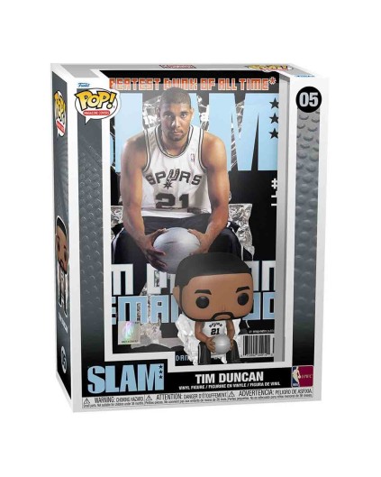 Funko Cover NBA Tim Duncan Cromo San Antonio Spurs