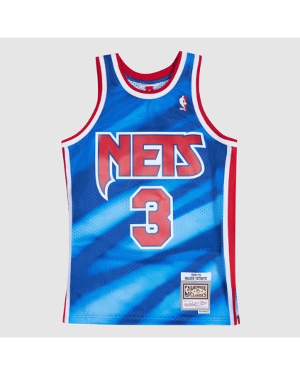 Swingman Hardwood Classics NBA Drazen Petrovic New Jersey Nets 1990/91