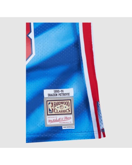 Swingman Hardwood Classics NBA Drazen Petrovic New Jersey Nets 1990/91