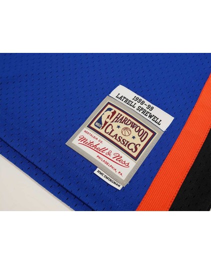 Swingman Hardwood Classics NBA Latrell Sprewell New Yorks Knicks 1998/99