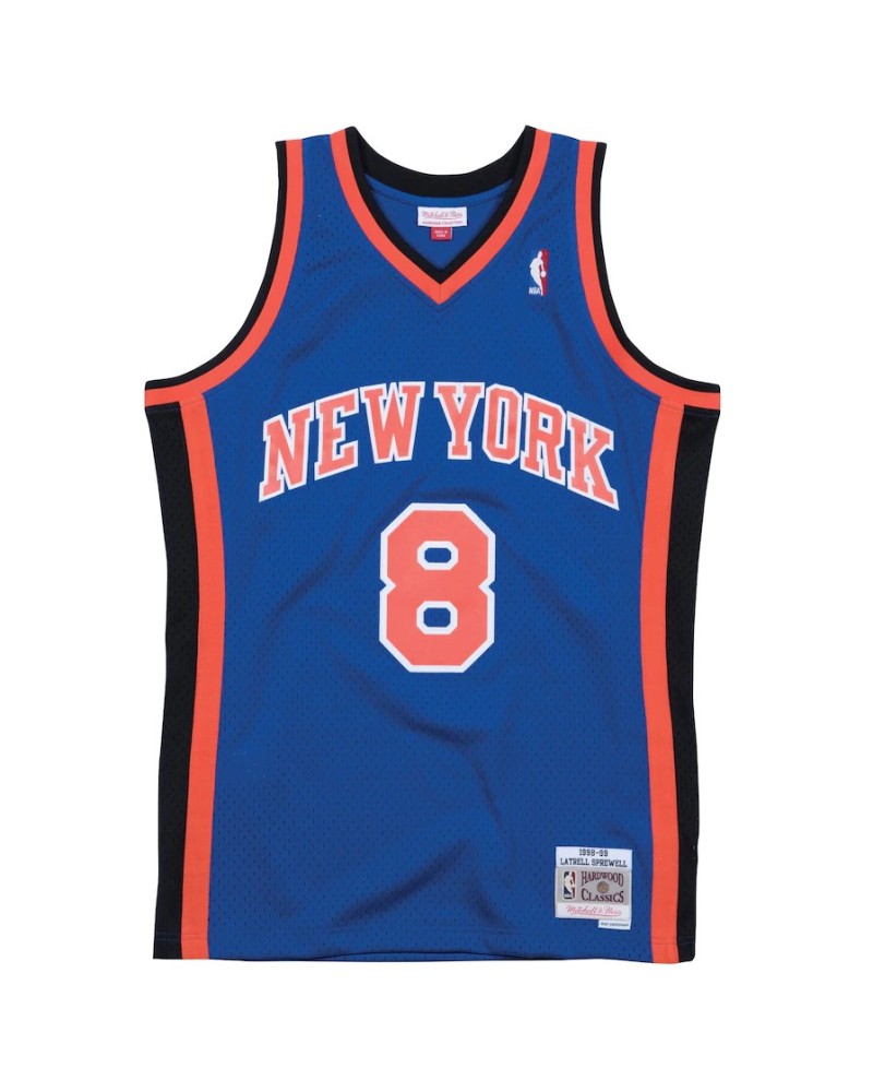 Swingman Hardwood Classics NBA Latrell Sprewell New Yorks Knicks 1998/99