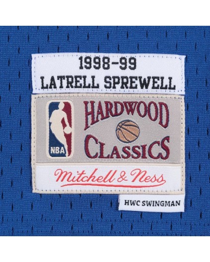 Swingman Hardwood Classics NBA Latrell Sprewell New Yorks Knicks 1998/99