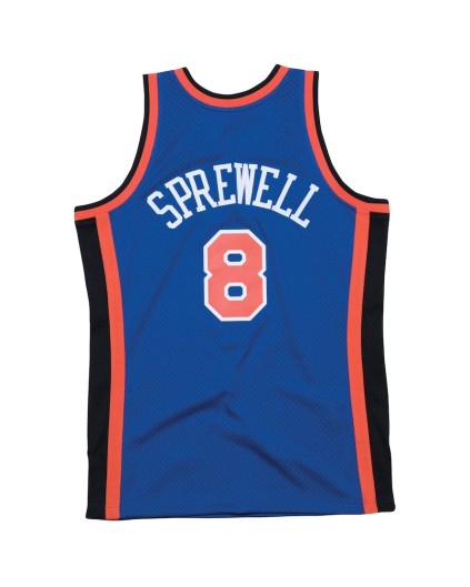 Swingman Hardwood Classics NBA Latrell Sprewell New Yorks Knicks 1998/99