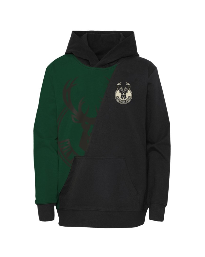 Sudadera NBA Niños Unrivaled Milwaukee Bucks