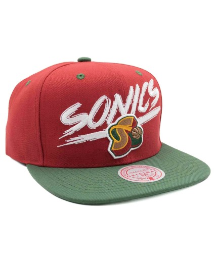 Gorra NBA Soulstrike Transcript Snapback Supersonics