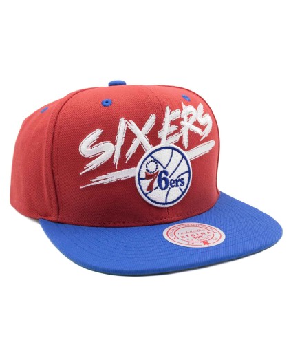 Gorra NBA Soulstrike Transcript Snapback Sixers