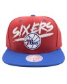Gorra NBA Soulstrike Transcript Snapback Sixers