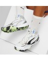 Zapatilla de Baloncesto Puma Playmaker Pro Mid "Blanca y Gris"