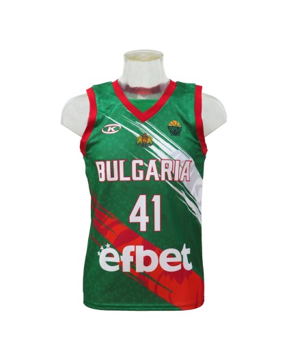 Camiseta Baloncesto FIBA Bulgaria Aleksander Vezenkov