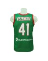 Camiseta FIBA Eurobasket 2022 Bulgaria Verde Sasha Vezenkov
