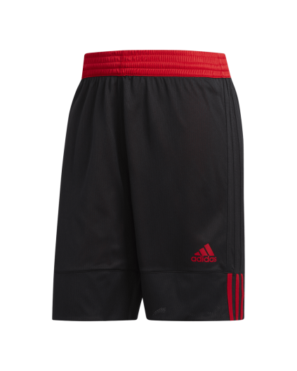 Pantalón Corto Adidas 3 Rayas Negro