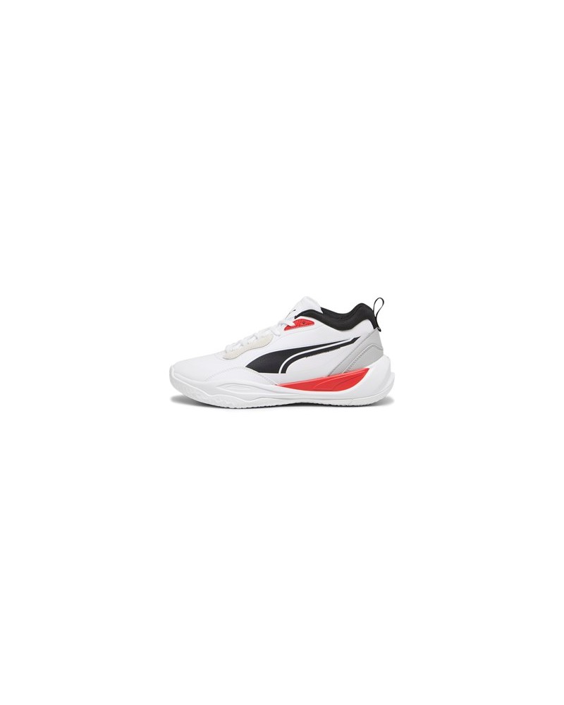 Zapatilla Puma Playmaker Pro Plus Blanca Y Roja