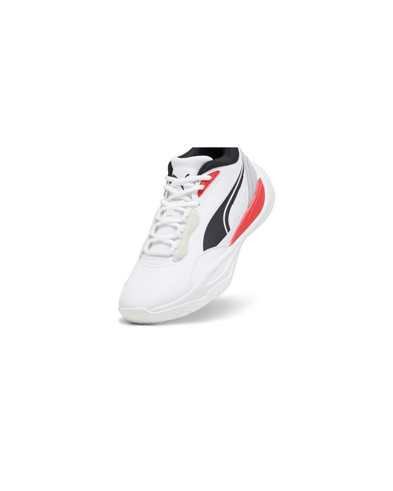 Zapatilla Puma Playmaker Pro Plus Blanca Y Roja