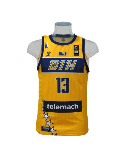 Camiseta FIBA Bosnia y Herzegovina Musa Amarilla