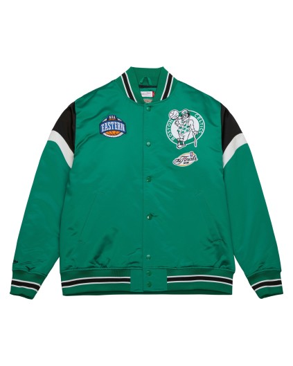 Mitchell & Ness Heavyweight NBA Boston Celtics Satin Jacket
