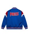 Mitchell & Ness Heavyweight NBA New Jersey Nets Satin Jacket