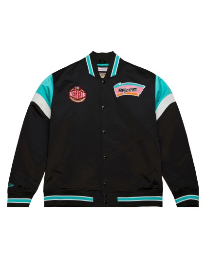 Mitchell & Ness Heavyweight NBA San Antonio Spurs Satin Jacket