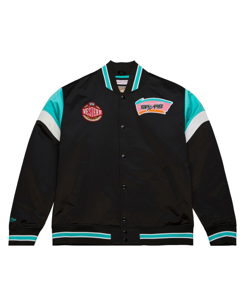 Mitchell & Ness Heavyweight NBA San Antonio Spurs Satin Jacket