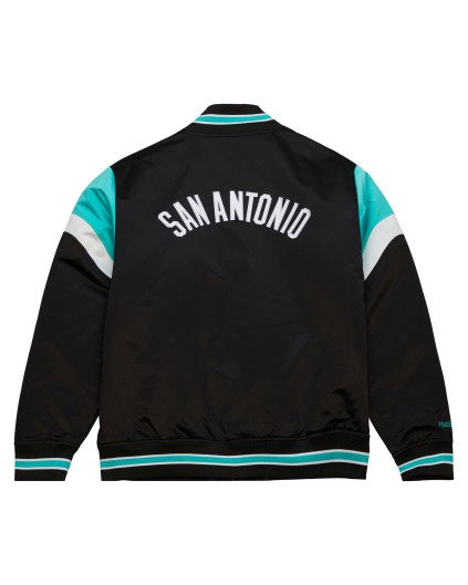 Mitchell & Ness Heavyweight NBA San Antonio Spurs Satin Jacket