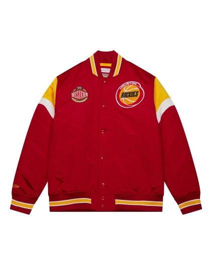 Mitchell & Ness Heavyweight NBA Houston Rockets Satin Jacket