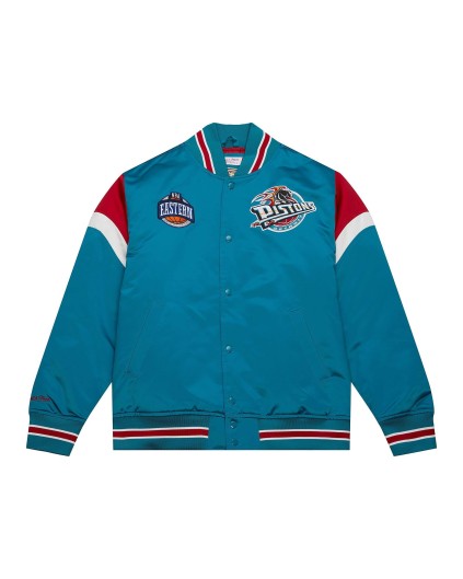 Mitchell & Ness Heavyweight NBA Detroit Pistons Satin Jacket